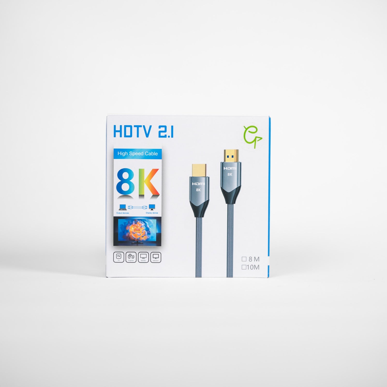 GolfBays 4K/8K HDMI 2.1 Cable 10m